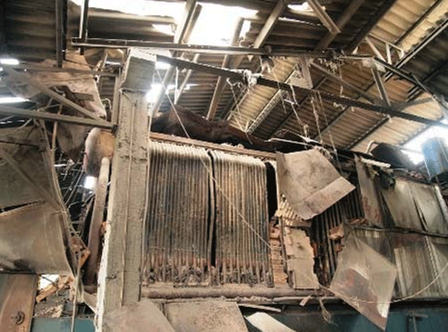 SỰ PHÁ HUỶ CỦA NỒI HƠI